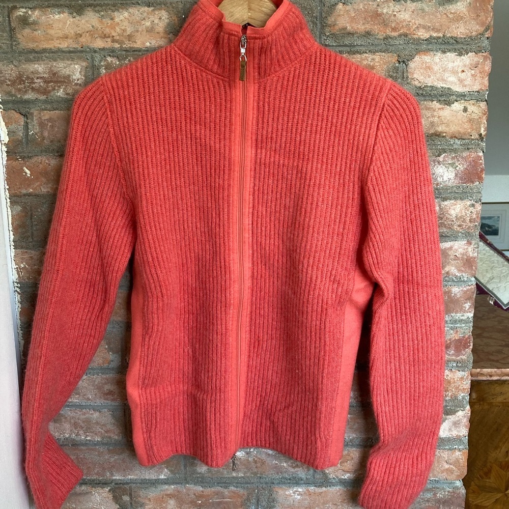 Brunello Cucinelli Cashmere Cardigan with Zipper - EUC